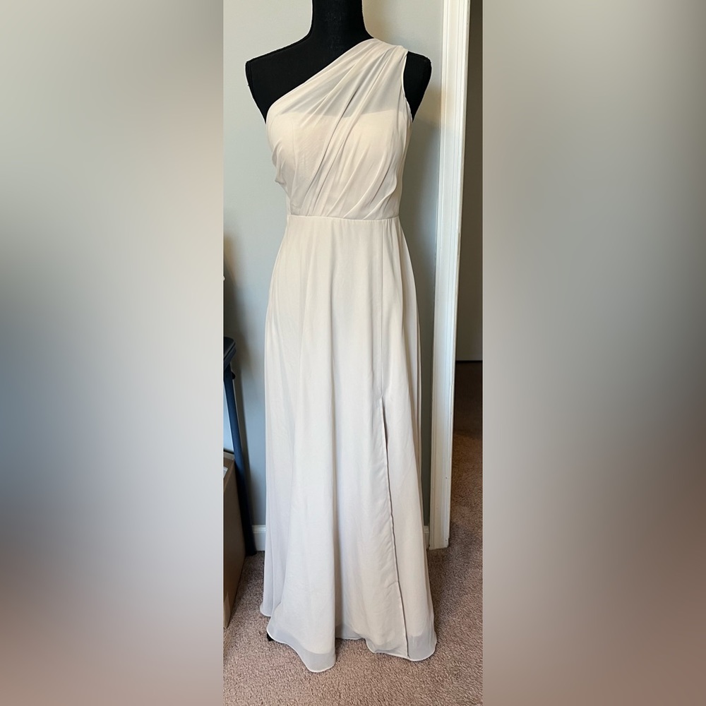 Birdy Grey- Kira dress- color Neutral Champagne xs